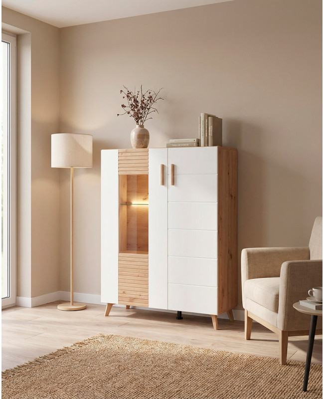 Vitrina baja para salón ELAN barata | Envío rápido y financiación