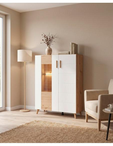 Vitrina baja para salón ELAN barata | Envío rápido y financiación