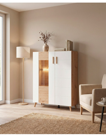 Vitrina baja para salón ELAN barata | Envío rápido y financiación