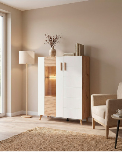 Vitrina baja para salón ELAN barata | Envío rápido y financiación