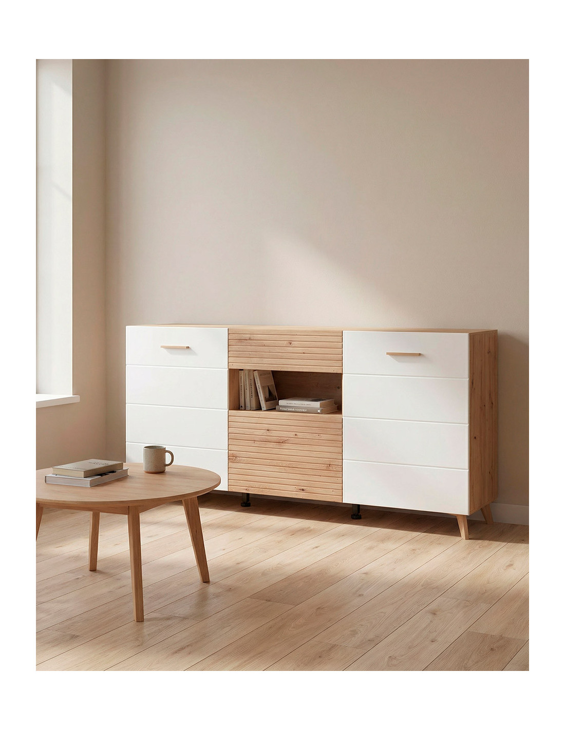 Aparador  puertas para salón ELAN barato | Envío rápido y financiación