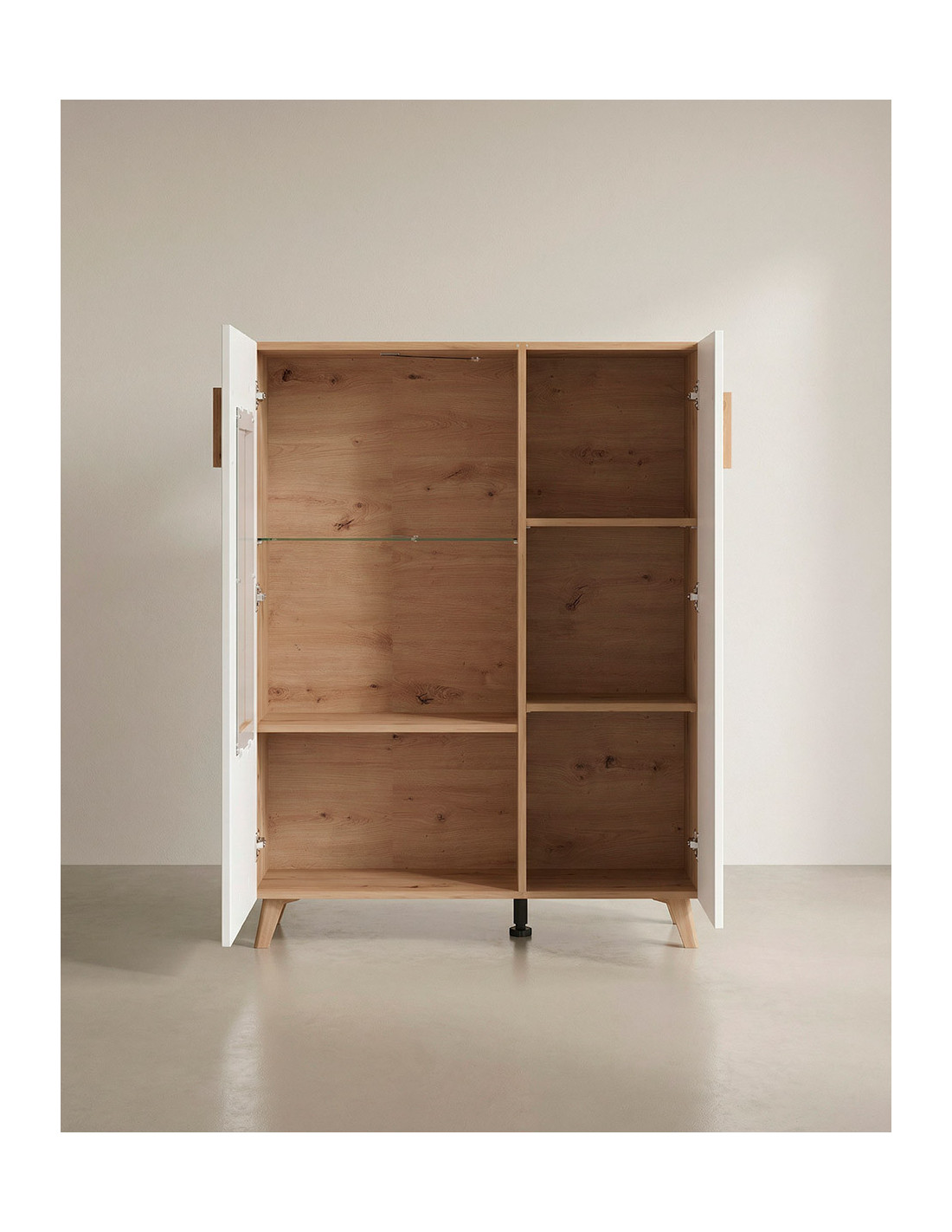 Vitrina baja para salón ELAN barata | Envío rápido y financiación