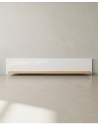 Estante de pared para librería salón ELAN frente