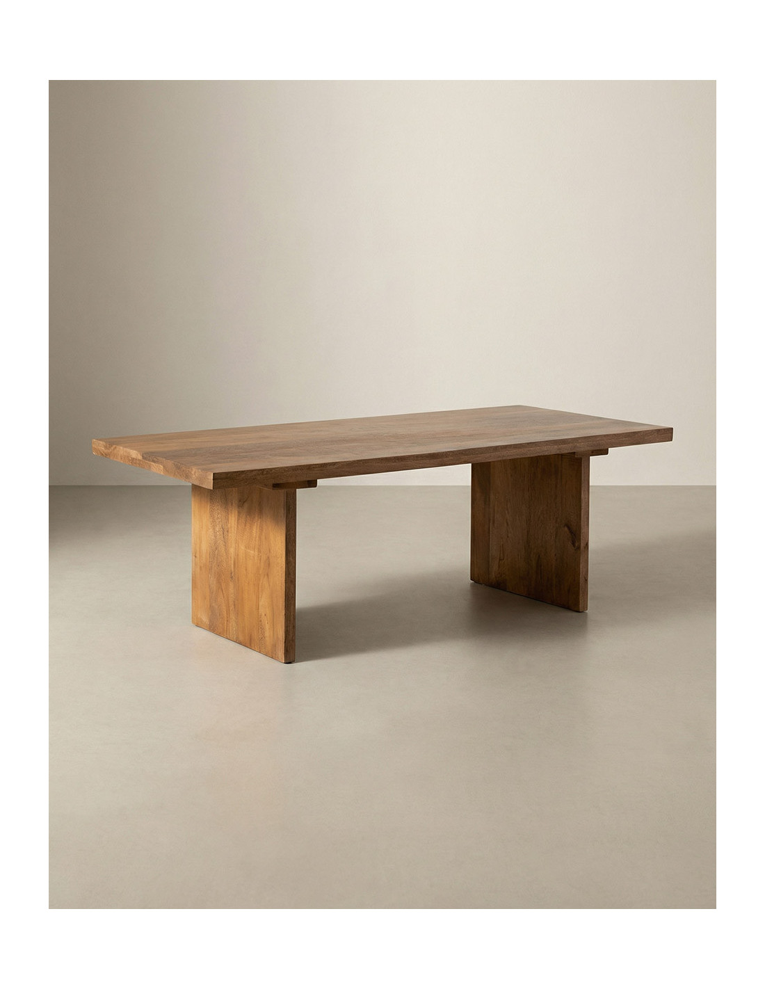 Mesa de centro de madera maciza ELMO barata | Envío rápido y financiación