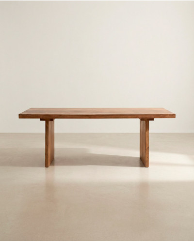 Mesa de centro de madera maciza ELMO barata | Envío rápido y financiación