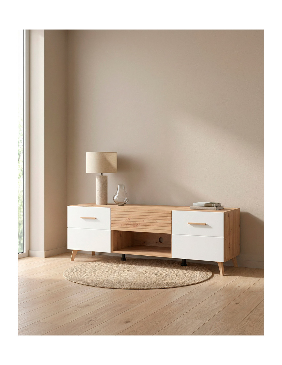 Mesa de tv para salón ELAN barata | Envío rápido y financiación