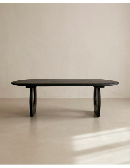 Mesa de centro KORA barata | Envío rápido y financiación | Diseño escultórico en madera de mango