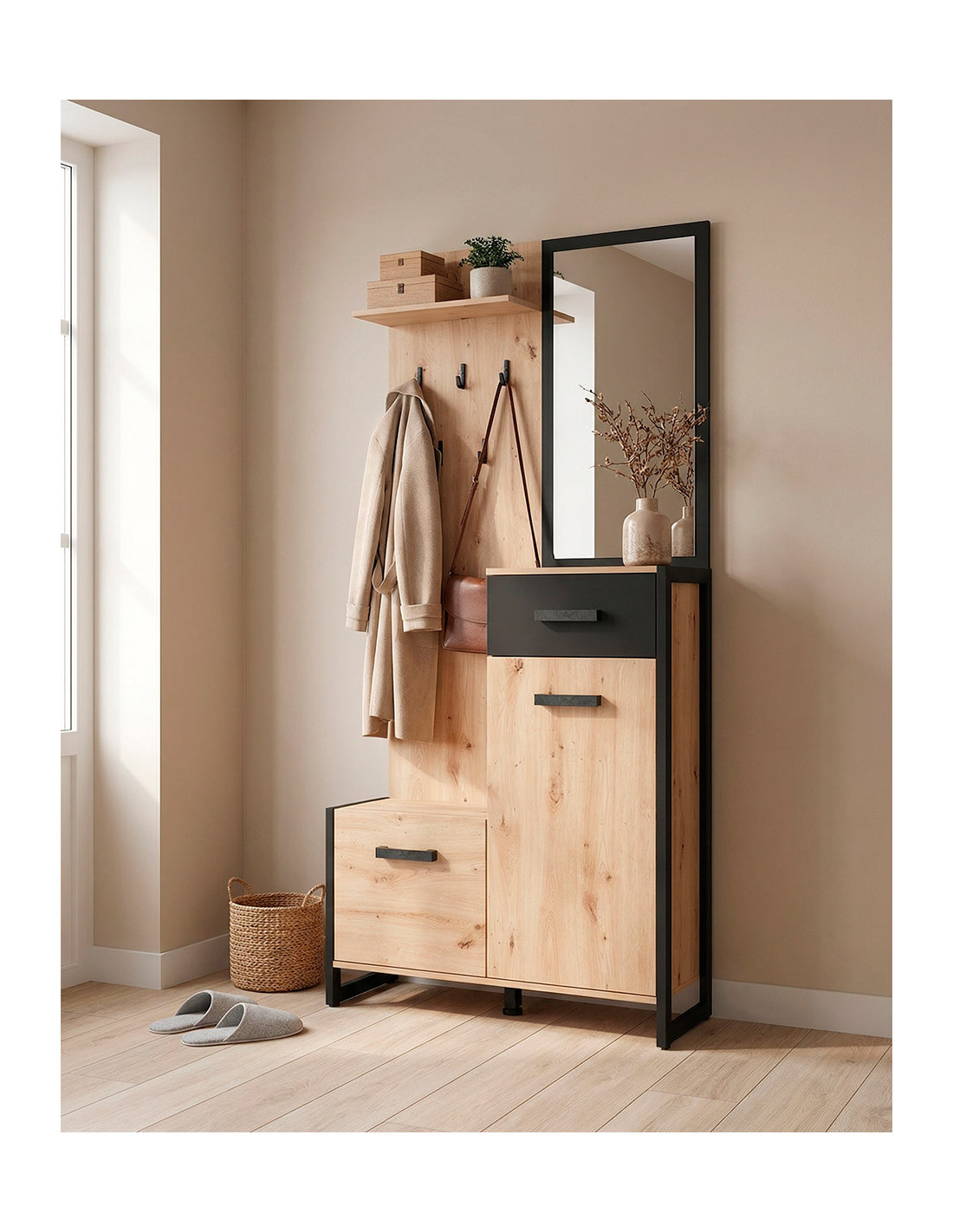 Recibidor perchero para entrada SALO barato | Envío rápido y financiación