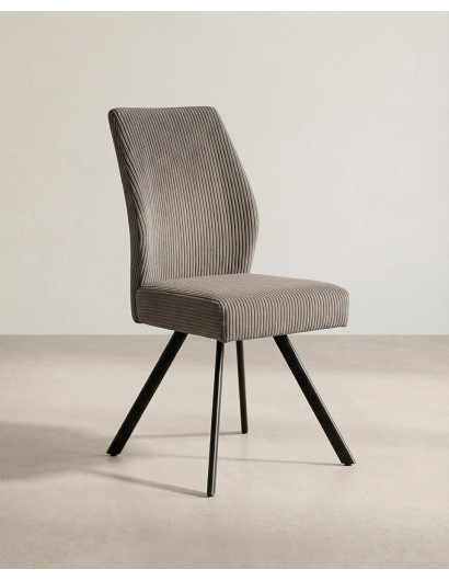 Pack 4 sillas tapizadas asiento con muelles DALA | Envío rápido y financiación