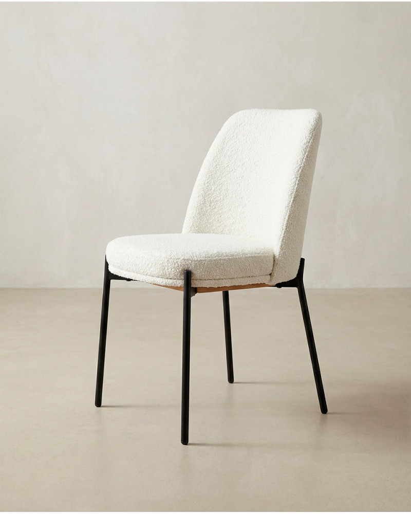 Pack 4 sillas comedor TENA lateral beige