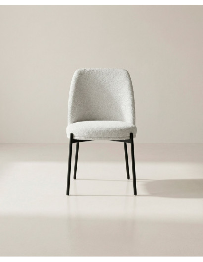 Pack 4 sillas de comedor TENA barato con patas metálicas | Envío rápido y financiación