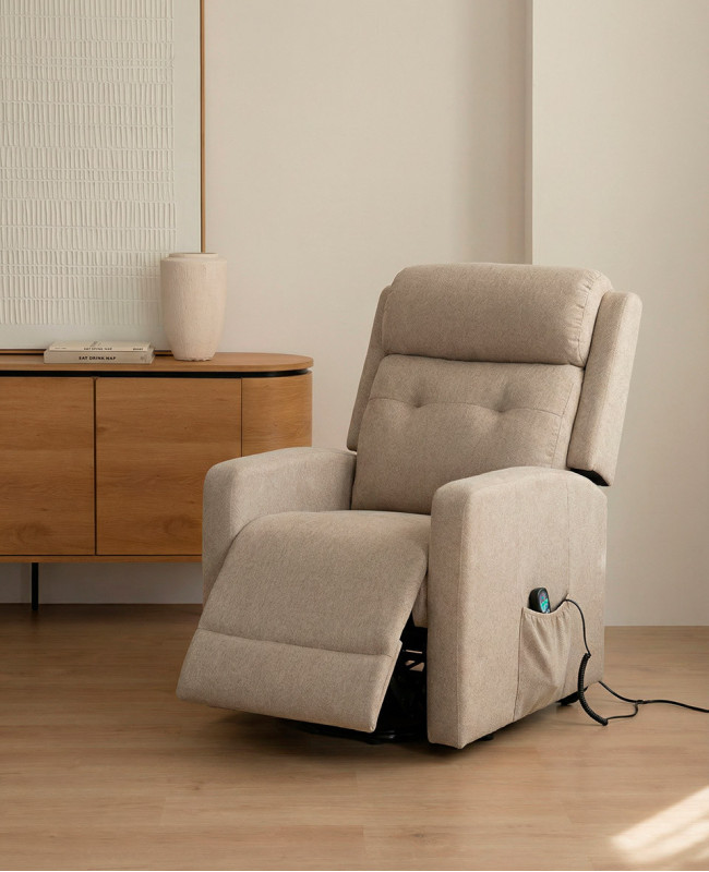 Sillón relax apertura power lift KANO barato | Envío rápido y financiación