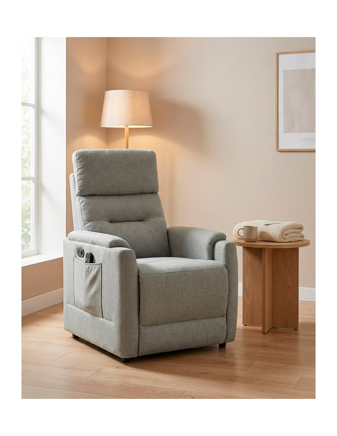 Sillón relax apertura power lift eléctrico VESO barato | Envío rápido y financiación