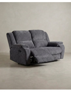 Sofá 2 plazas con dos asientos relax ARIS barato