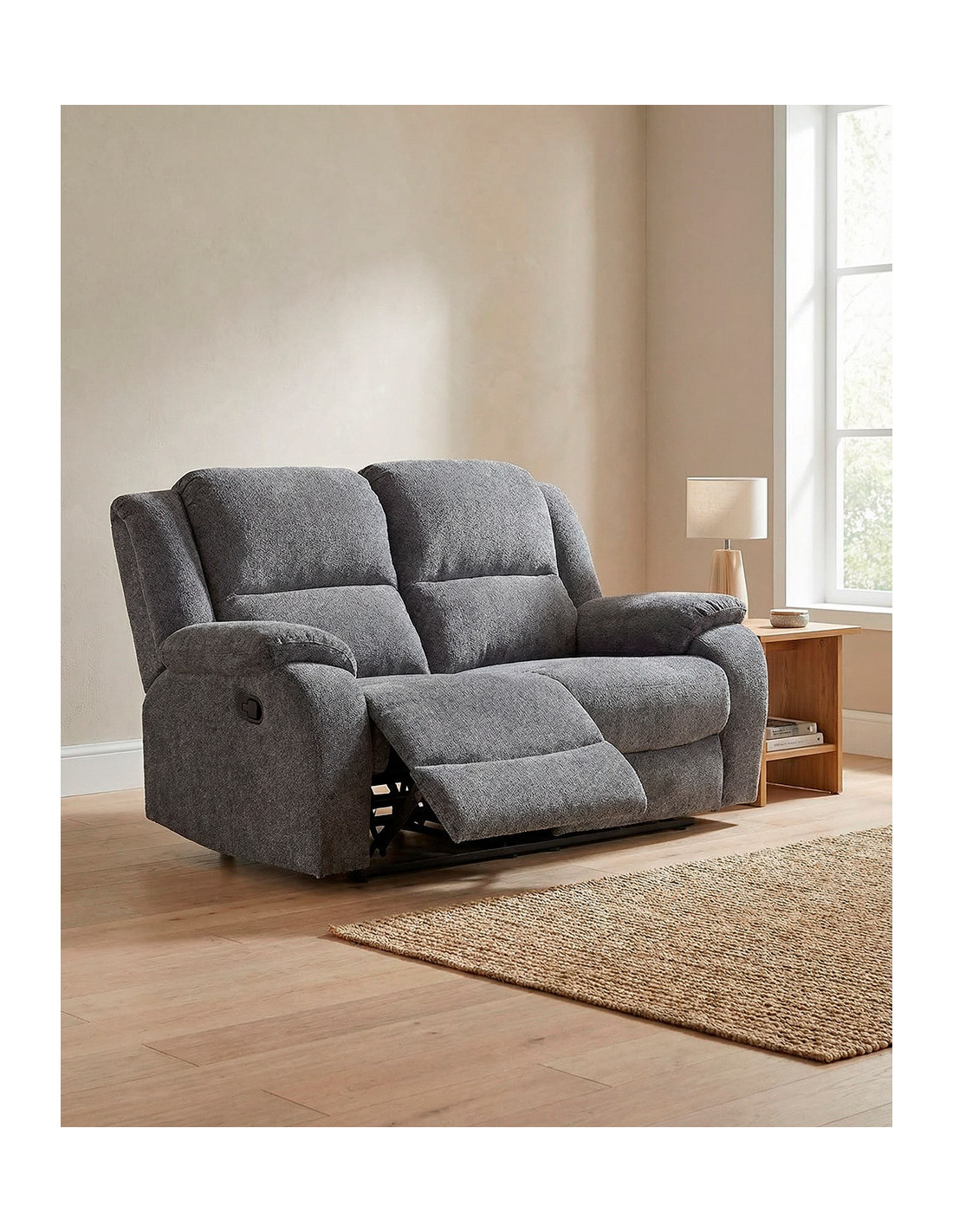 Sofá 2 plazas con dos asientos relax ARIS barato