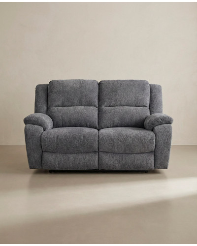 Sofá 2 plazas con dos asientos relax ARIS barato