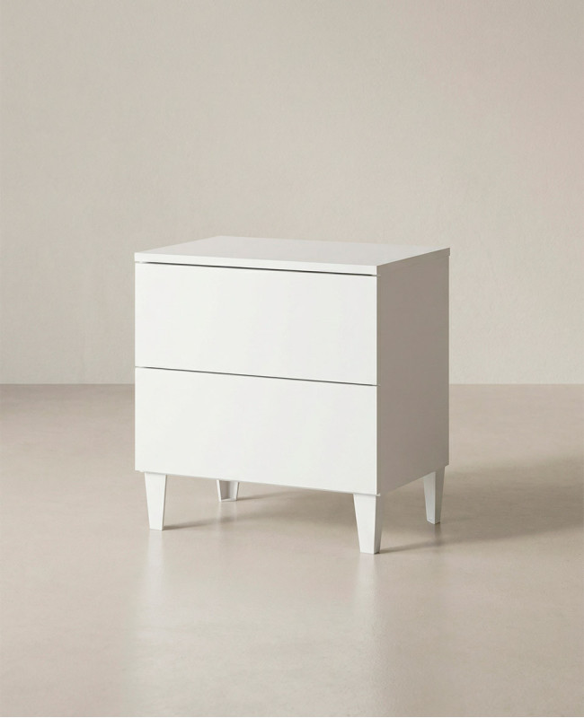 Mesita dos cajones SILO barata | Envío rápido y financiación