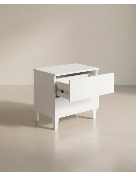 Mesita dos cajones SILO barata | Envío rápido y financiación