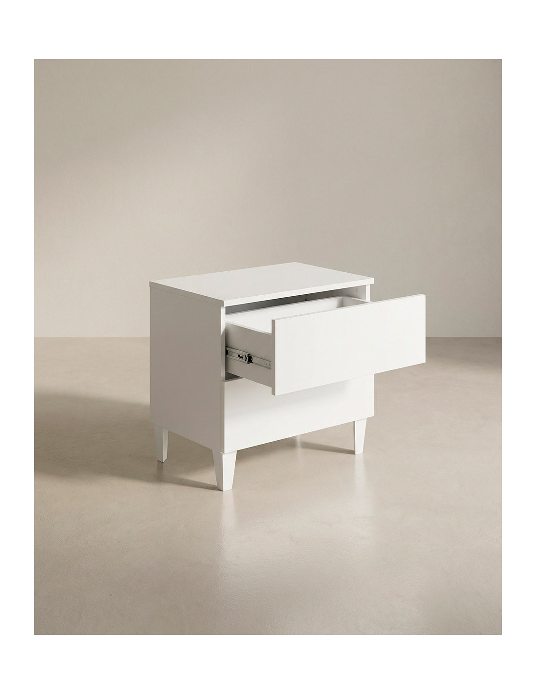 Mesita dos cajones SILO barata | Envío rápido y financiación