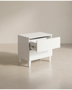 Mesita dos cajones SILO barata | Envío rápido y financiación