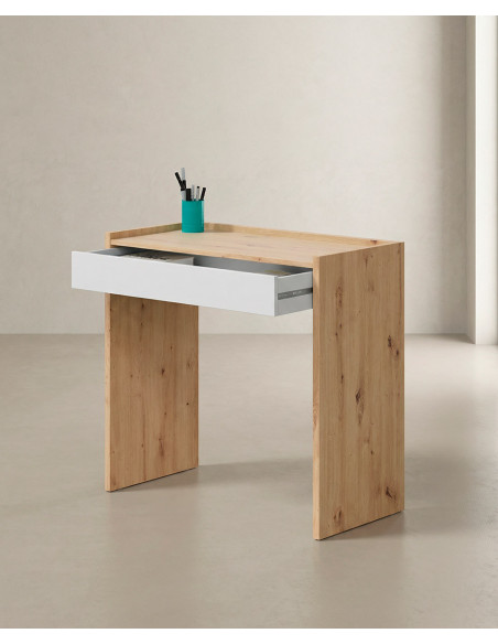 Mesa estudio con cajón TIKA barata | Envío rápido y garantía