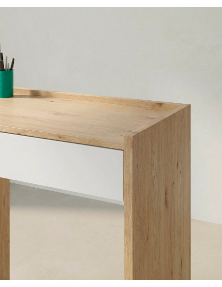 Mesa estudio con cajón TIKA barata | Envío rápido y garantía