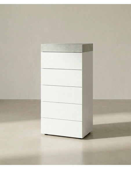 Cómoda 5 cajones DAXO barata | Envío rápido y financiación