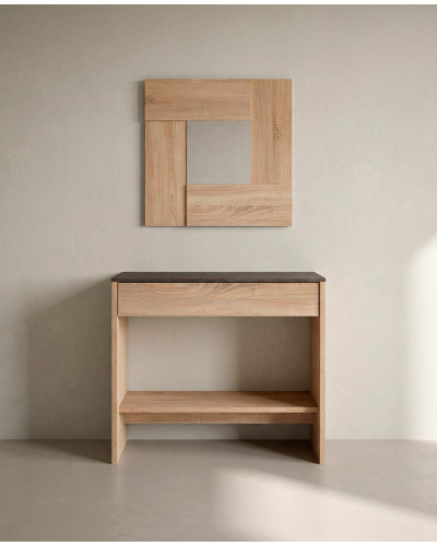 Recibidor con espejo y cajón SERA barato | Envío rápido y financiación