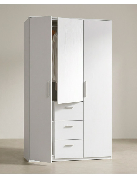 Armario 2 puertas y 3 cajones TORI barato | Envío rápido y financiación