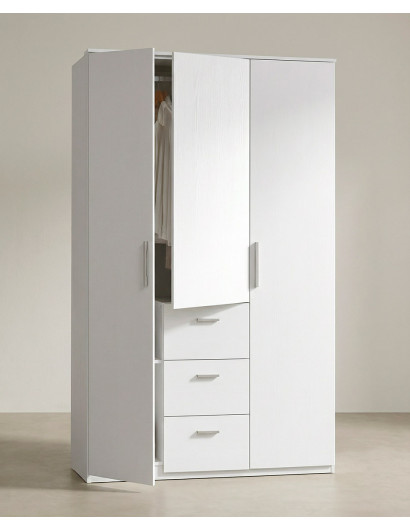 Armario 2 puertas y 3 cajones TORI barato | Envío rápido y financiación