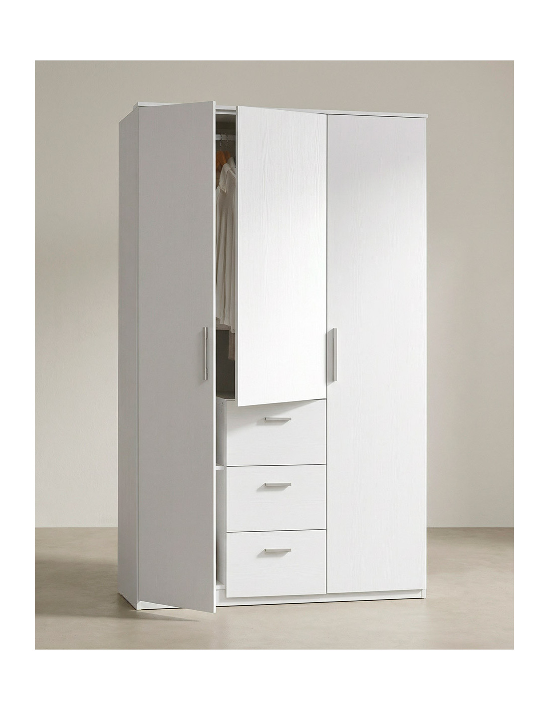 Armario 2 puertas y 3 cajones TORI barato | Envío rápido y financiación