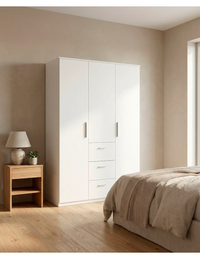 Armario 2 puertas y 3 cajones TORI barato | Envío rápido y financiación