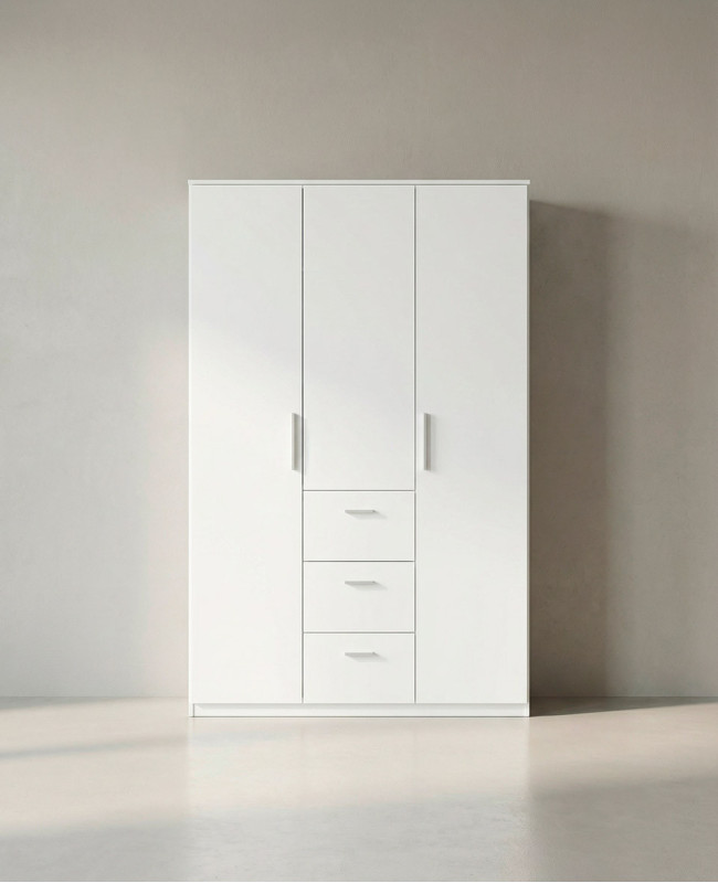 Armario 2 puertas y 3 cajones TORI barato | Envío rápido y financiación