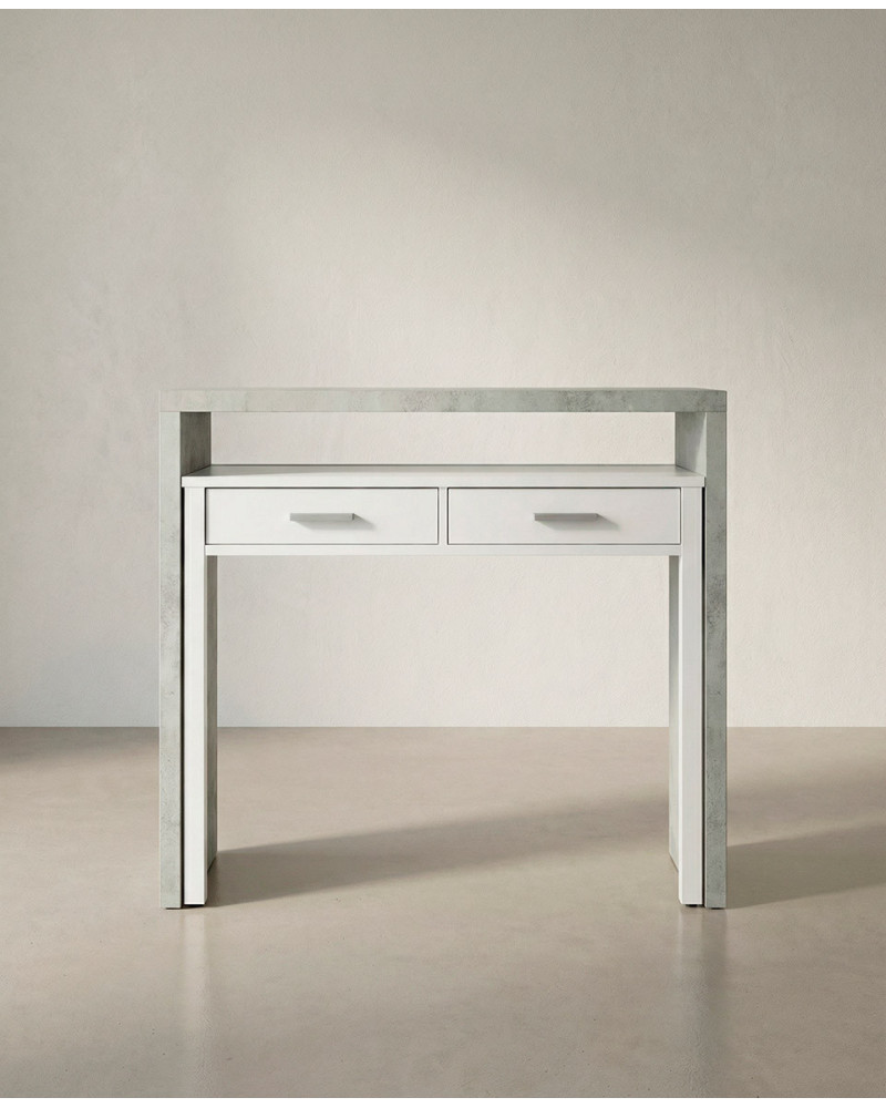 Mesa estudio convertible LUXE frente