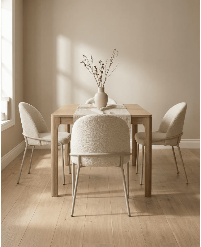 Pack 4 sillas comedor BELA respaldo