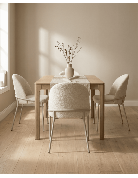 Pack 4 sillas comedor BELA respaldo