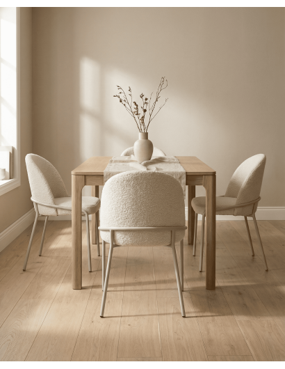 Pack 4 sillas comedor BELA respaldo