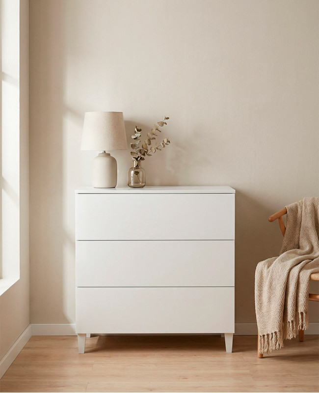 Cómoda tres cajones SILO barata | Envío rápido y garantía