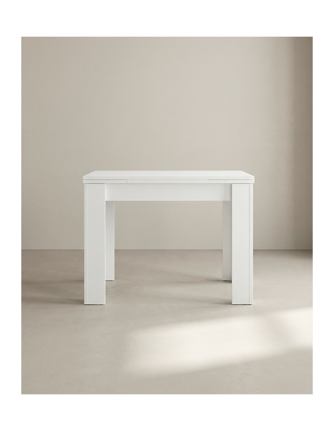 Mesa consola extensible NARA faldón