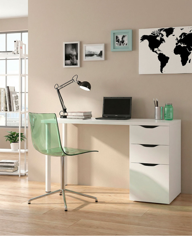 Mesa estudio cajones SEKA  barata | Envío rápido y financiación