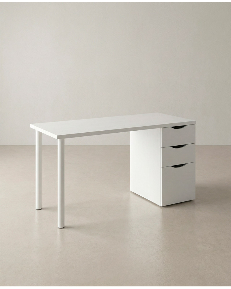 Mesa estudio cajones SEKA lateral