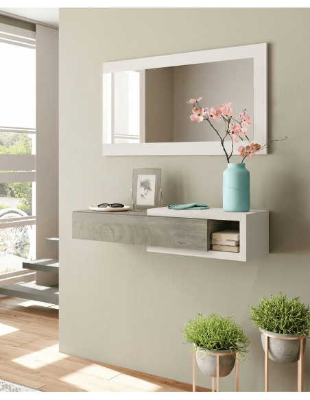 Recibidor con espejo OLIA barato  | Envío rápido y financiación