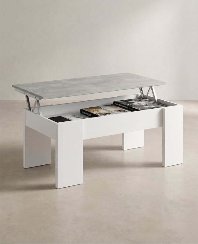 Mesa de centro KENA tapa roble