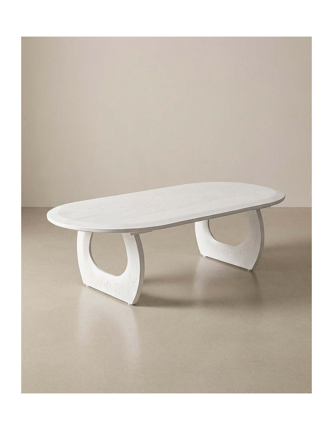 Mesa de centro KORA barata | Envío rápido y financiación | Diseño escultórico en madera de mango