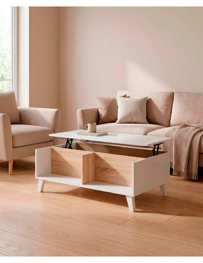 Mesa de centro elevable VIKA barata | Envío rápido y garantía