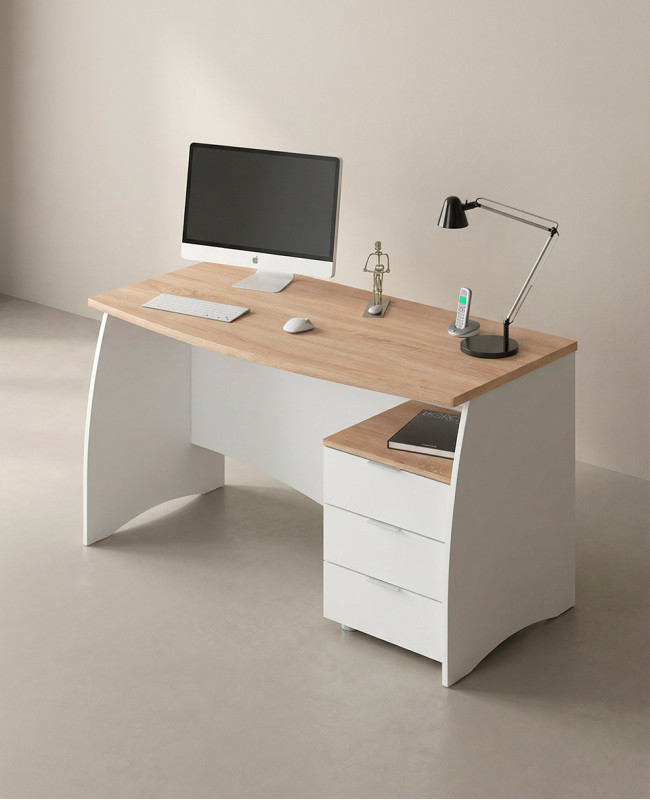 Mesa estudio cajones SENA barata | Envío rápido y garantía