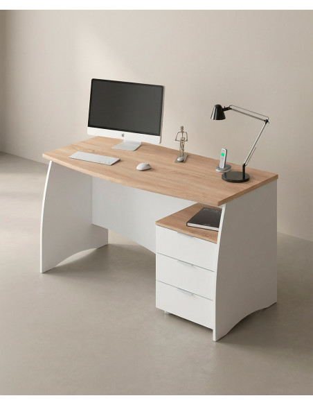 Mesa estudio cajones SENA barata | Envío rápido y garantía