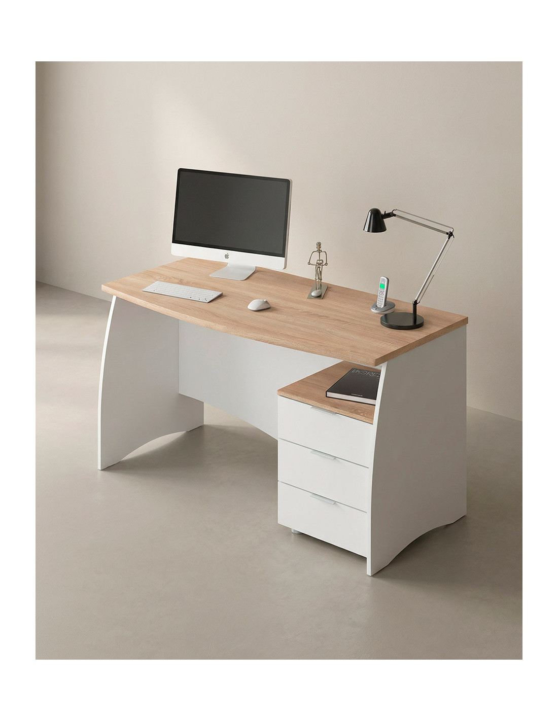 Mesa estudio cajones SENA barata | Envío rápido y garantía