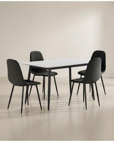 Pack mesa y sillas comedor ZALEN