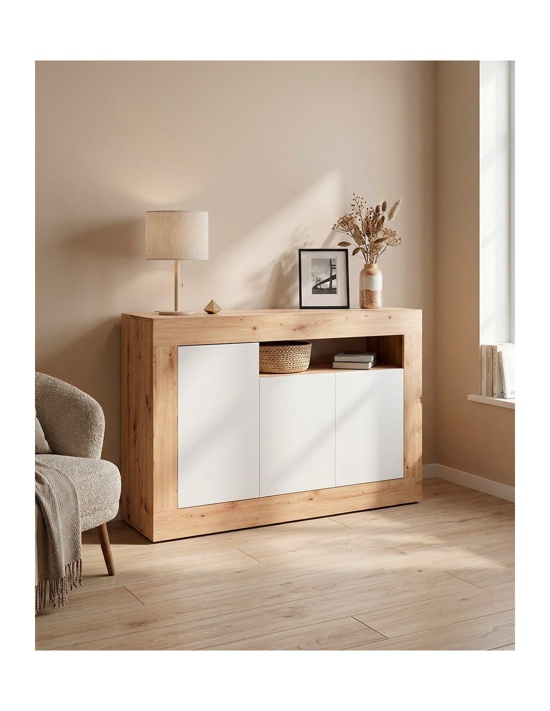 Aparador tres puertas KLEN barato | Envío rápido y financiación